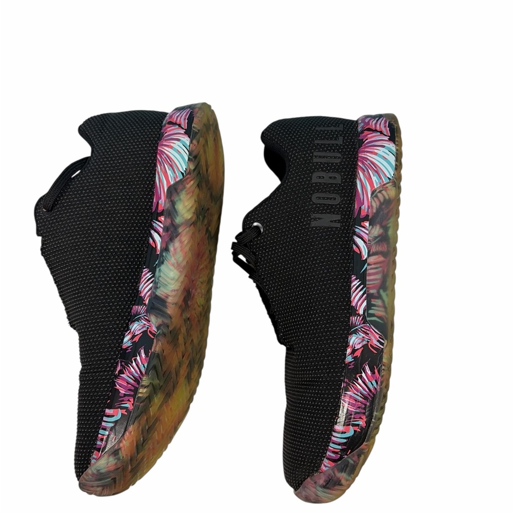NO BULL Women’s 10.5 / Men’s 9 Trainers Midnight Palm Black Tropical CrossFit - Picture 2 of 9